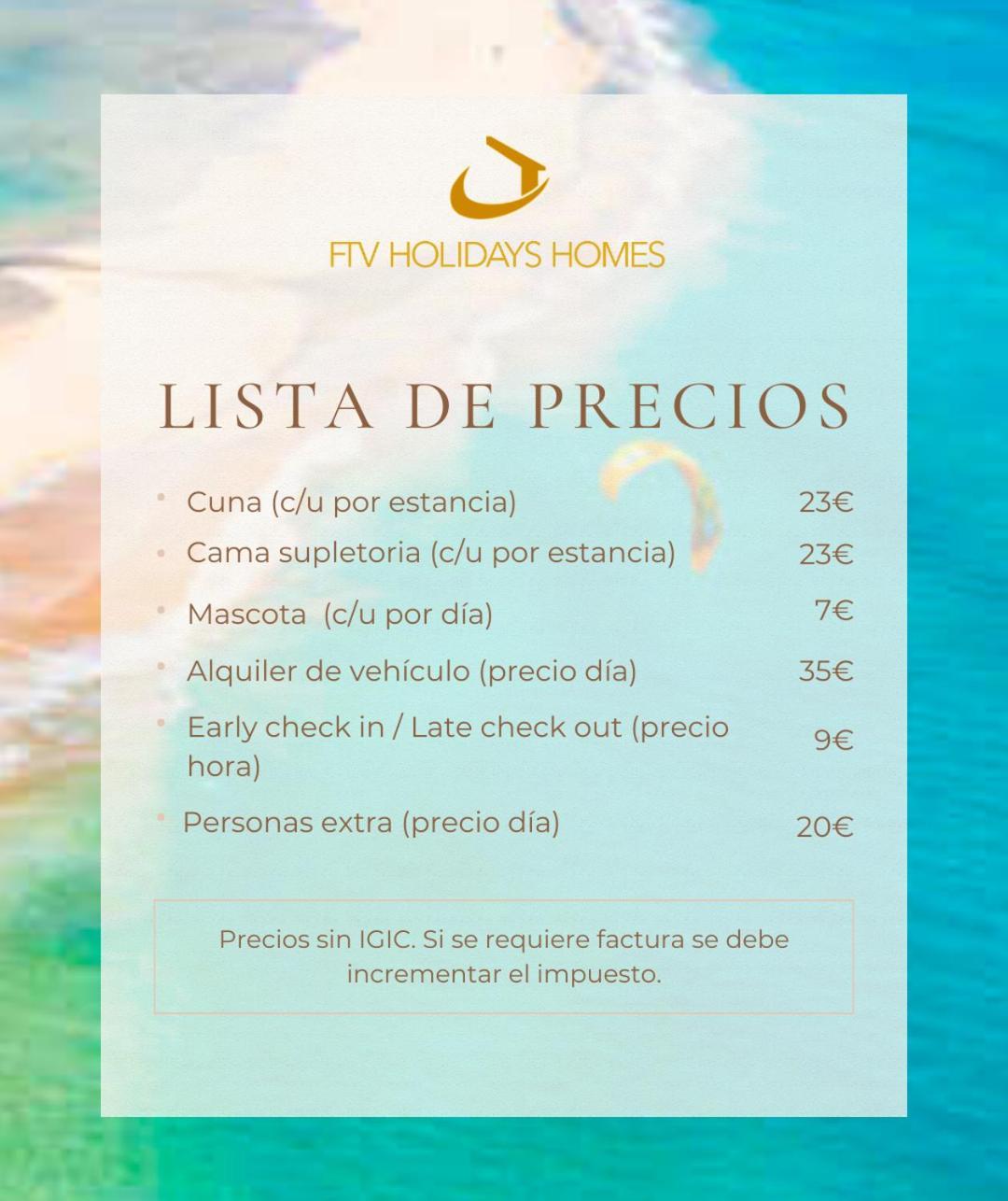 Ftv Holidays Homes Corralejo Exterior foto